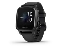 Garmin Venu Sq GPS Music Smartwatch and Fitness Tracker with Incident Detection - Black