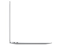 MacBook Air (2020) 13,3 po à 256 Go avec puce M1, processeur central 8 cœurs et processeur graphique 7 cœurs - argent - Anglais
