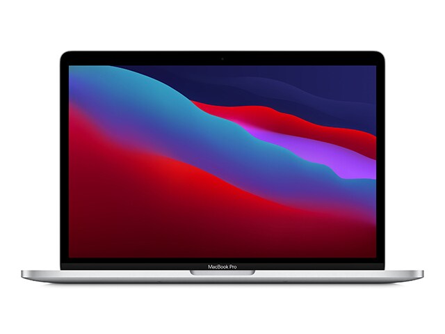 MacBook Pro (2020) 13,3 po à 256 Go avec puce M1, processeur central 8 cœurs et processeur graphique 8 cœurs d’Apple avec Touch Bar - argent - Françai