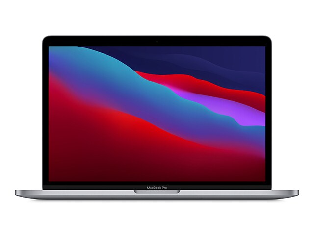MacBook Pro (2020) 13,3 po à 512 Go avec puce M1, processeur central 8 cœurs et processeur graphique 8 cœurs d’Apple avec Touch Bar - gris cosmique - Anglais