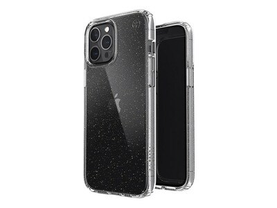 Speck iPhone 12 Pro Max Presidio Series Case - Perfect Clear with Glitter