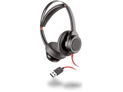Poly 211144-01 Headphones Blackwire 7225 - Black