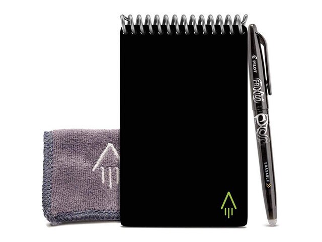 Rocketbook Mini Reusable Smart Notepad - Infinity Black