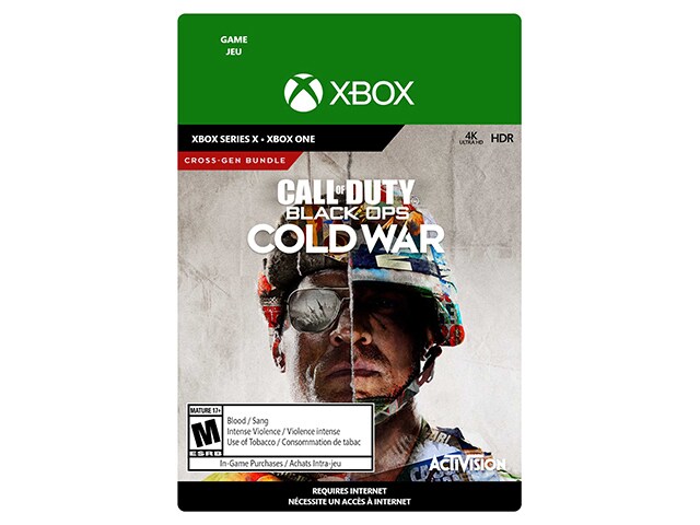 Call of Duty®: Black Ops Cold War - Cross-Gen Bundle (Code Electronique) pour Xbox Series X/S & Xbox One