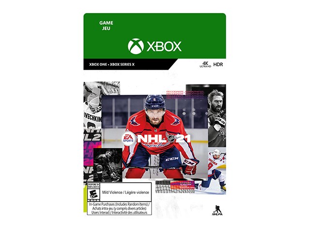 NHL 21 Standard Edition (Code Electronique) pour Xbox One