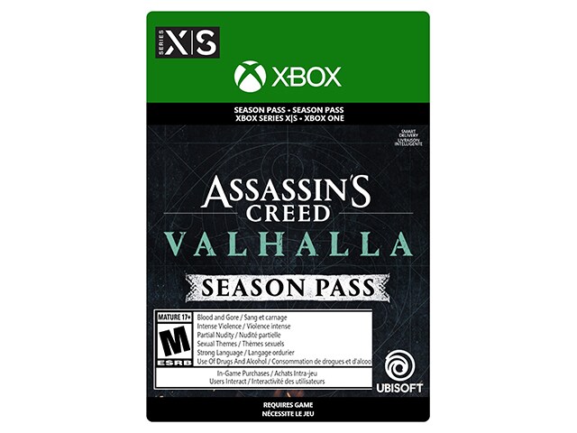 Assassin's Creed Valhalla Season Pass (Code Electronique) pour Xbox Series X/S & Xbox One