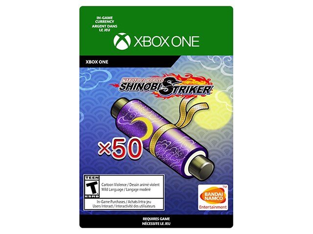 Naruto to Boruto: Shinobi Striker: Moonlight Scroll x50 (Code Electronique) pour Xbox One