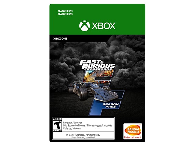 Fast & Furious Crossroads: Season Pass (Code Electronique) pour Xbox One
