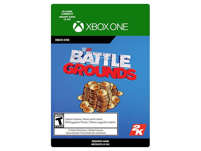 WWE 2K Battlegrounds: Golden Bucks (Code Electronique) pour Xbox One