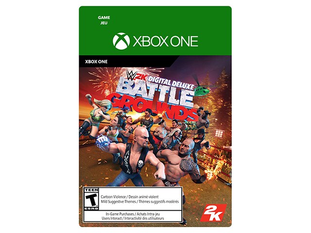 WWE 2K Battlegrounds Digital Deluxe (Code Electronique) pour Xbox One