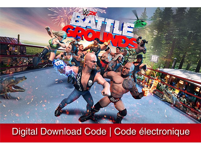 WWE 2K Battlegrounds Digital Deluxe Edition (Code Electronique) pour Nintendo Switch