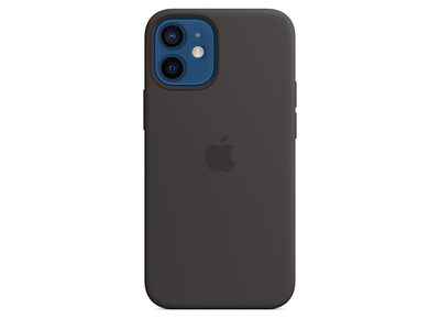 Étui en silicone avec MagSafe d’Apple® pour iPhone 12 mini - Noir
