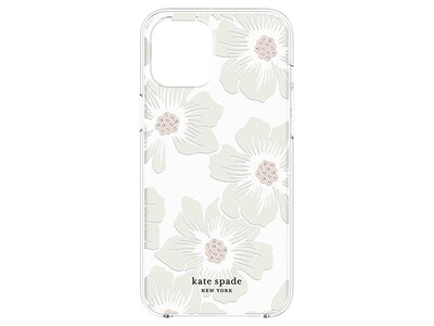 Kate Spade iPhone 12/12 Pro Protective Case - Hollyhock Floral