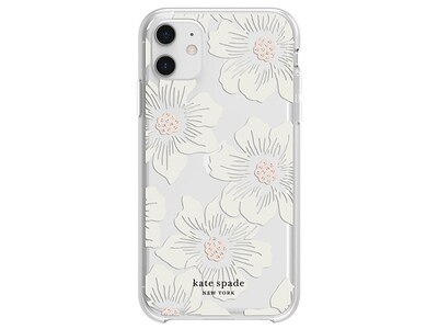 Étui de protection de Kate Spade pour iPhone 11/XR - Hollyhock Floral