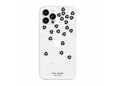 Kate Spade iPhone 12 Pro Max Protective Case - Scattered Flowers
