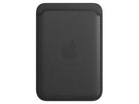 Étui portefeuille en cuir avec MagSafe d’Apple pour iPhone 12 series - noir