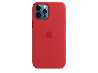 Étui en silicone avec MagSafe d’Apple® pour iPhone 12 Pro Max - (PRODUCT)RED