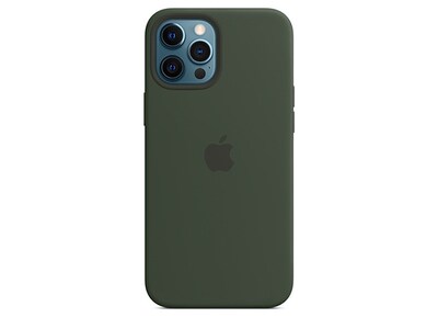 Étui en silicone avec MagSafe d’Apple® pour iPhone 12 Pro Max - vert