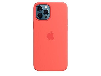 Étui en silicone avec MagSafe d’Apple® pour iPhone 12 Pro Max - Pink Citrus