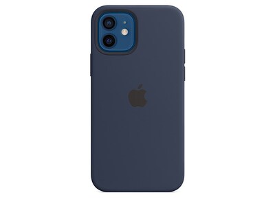 Apple iPhone 12/12 Pro Silicone Case with MagSafe - Deep Navy