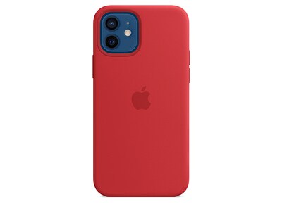 Étui en silicone avec MagSafe d’Apple® pour iPhone 12 mini - (PRODUCT)RED