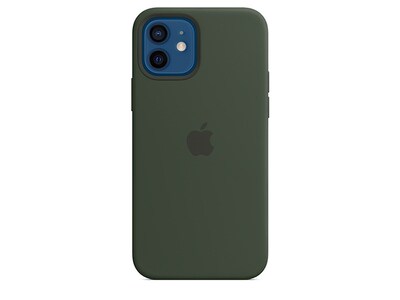 Étui en silicone avec MagSafe d’Apple® pour iPhone 12/12 Pro - vert