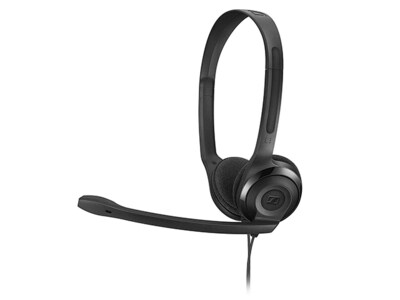 Sennheiser PC 3 Chat On-Ear PC 3.5mm Headset - Black