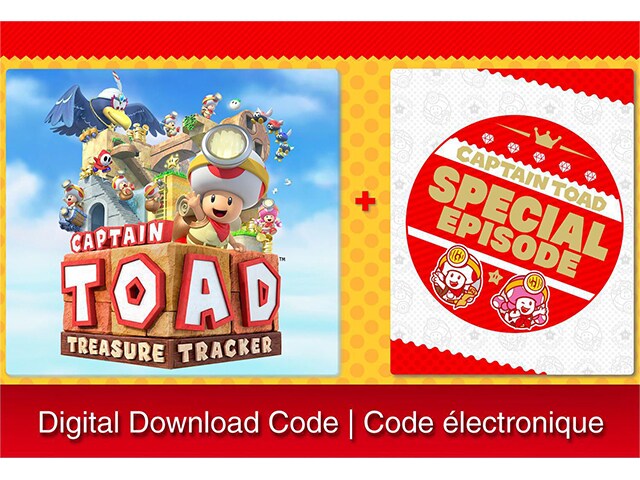 Captain Toad: Treasure Tracker + Special Episode DLC Bundle (Digital Download) for Nintendo Switch