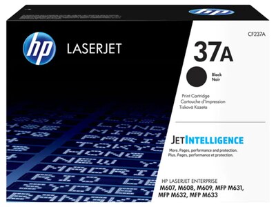 Toner LaserJet noir grande capacité authentique 37A de HP - noir (CF237A)