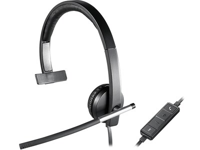 Logitech H650e On-Ear Wired Mono headset - Black