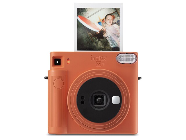 FUJIFILM instax® SQUARE SQ1 Instant Camera - Terracotta Orange
