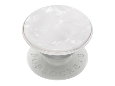 PopSockets PopGrip Acetate Pearl White