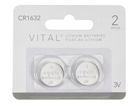 VITAL CR1632 Lithium Coin Cell Battery - 2-Pack