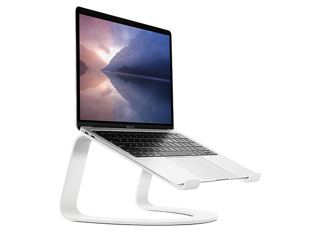 Support Curve de Twelve South pour MacBook - blanc