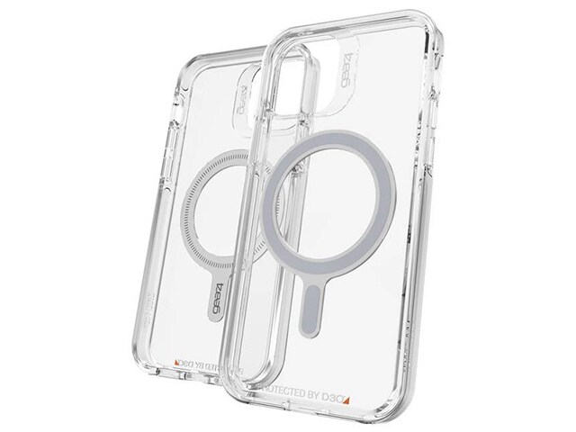 Étui Crystal Palace Snap de Gear4 avec MagSafe pour iPhone 12 mini - transparent