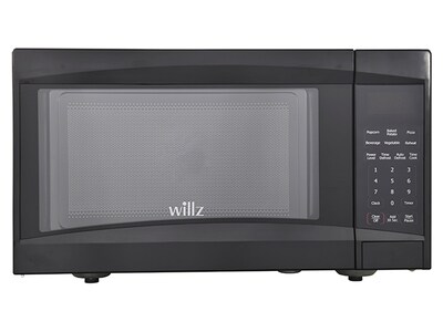 Willz WLCMD209BK-09 0.9 cu.ft. Countertop Microwave 900W - Black