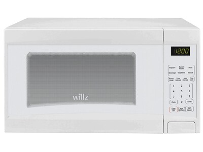 Willz WLCMD209WE-09 0.9 cu.ft. Countertop Microwave 900W - White