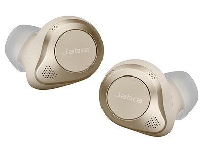 Jabra Elite 85t w/Advanced ANC Noise-Cancelling True Wireless Earbuds - Gold Beige