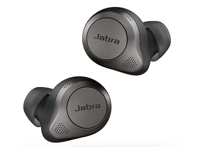 Jabra Elite 85t True Wireless Earbuds with ANC & Wireless Charging Case - Titanium Black