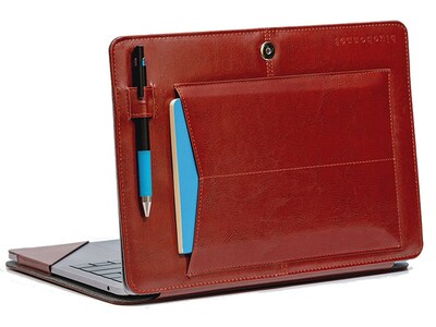 Bluebonnet Leather Folio Case for 15" MacBook Pro/Air - Brown