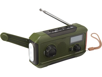 Lumière de secours portative avec radio FM et chargeur
