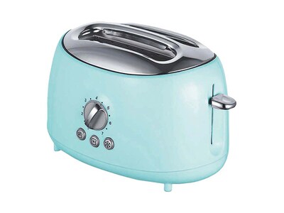 Brentwood TS-270BL Retro Cool Touch 2-Slice Toaster - Blue