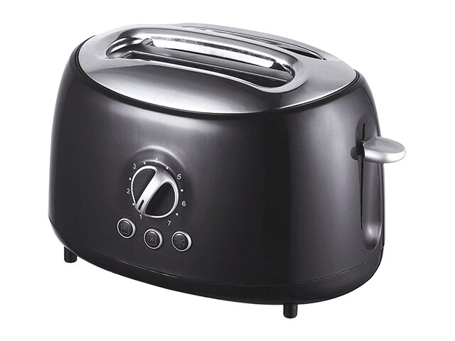 Brentwood TS-270BK Retro Cool Touch 2-Slice Toaster - Black