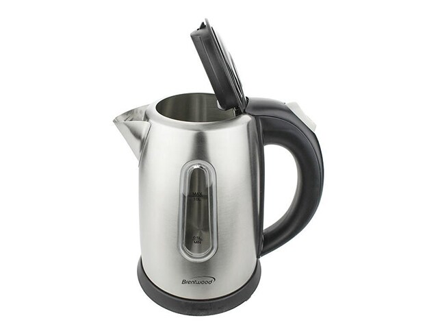 Brentwood KT-1710S 1-Liter Stainless Steel Cordless Electric Kettle - Silver