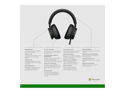 Casque sans fil Xbox pour Xbox Series X/S, Xbox One et Windows 10