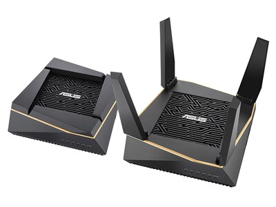 Réseau maillé Wi-Fi tribande pour toute la maison RT-AX92U AX6100 de ASUS – Ensemble de 2