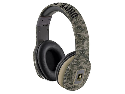 Casque d'écoute armée américaine Bluetooth® sans fil pour jeu - vert armée