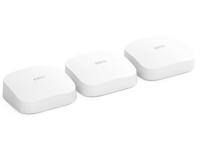 Amazon eero Pro 6 K010312 Tri-band Wi-Fi Router - White - 3-Pack