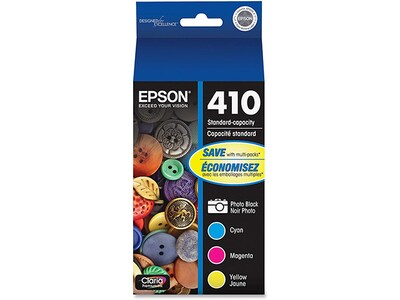 Epson T410520-S Claria Premium Multipack Ink Photo Black and Color Combo Pack