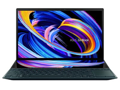 ASUS ZenBook Duo 14 UX482EA-DS71T-CA 14” Touchscreen Laptop with Intel® i7-1165G7, 512GB SSD, 16GB RAM & Windows 10 Home